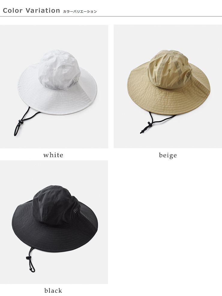 NEW ERA(ニューエラ)エクスプローラーワイドブリムナイロンハットexp-wide-brim
