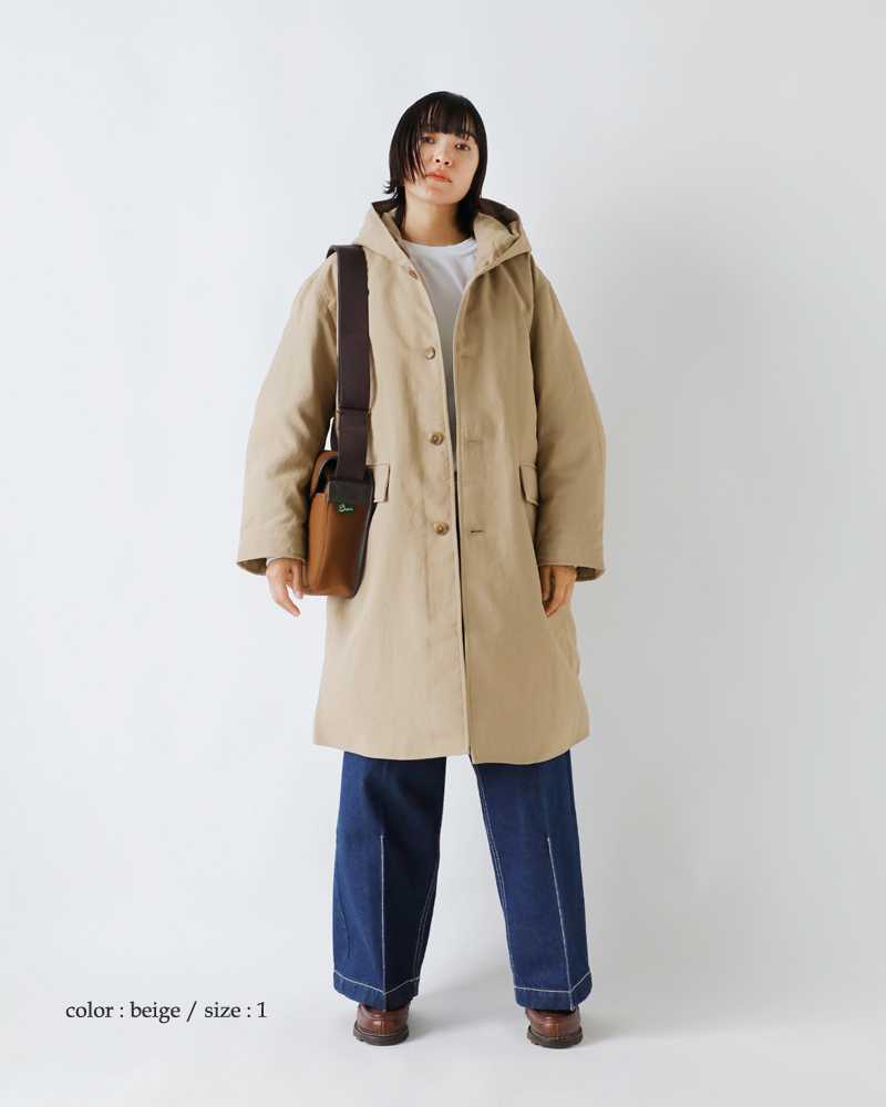 miffew ミフュー フーデッド ロング ダウン コート HOODED LONG DOWN 