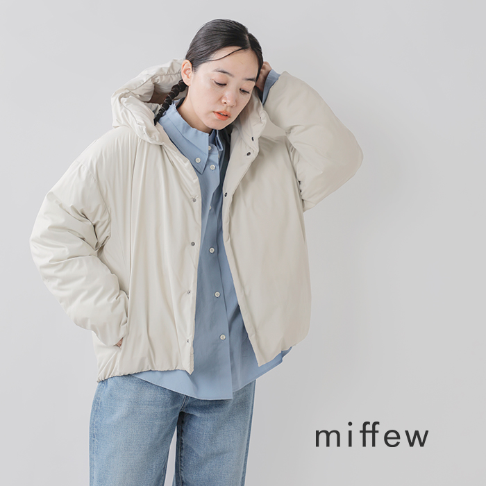 ミフュー miffew フーデッド ダウン ジャケット HIDDEN SNAP HOODED DOWN JACKET few24wjk5232  サイズ・カラー交換初回無料 2024aw新作 : few24wjk5232 : aranciato ヤフー店 - 通販 - Yahoo!ショッピング