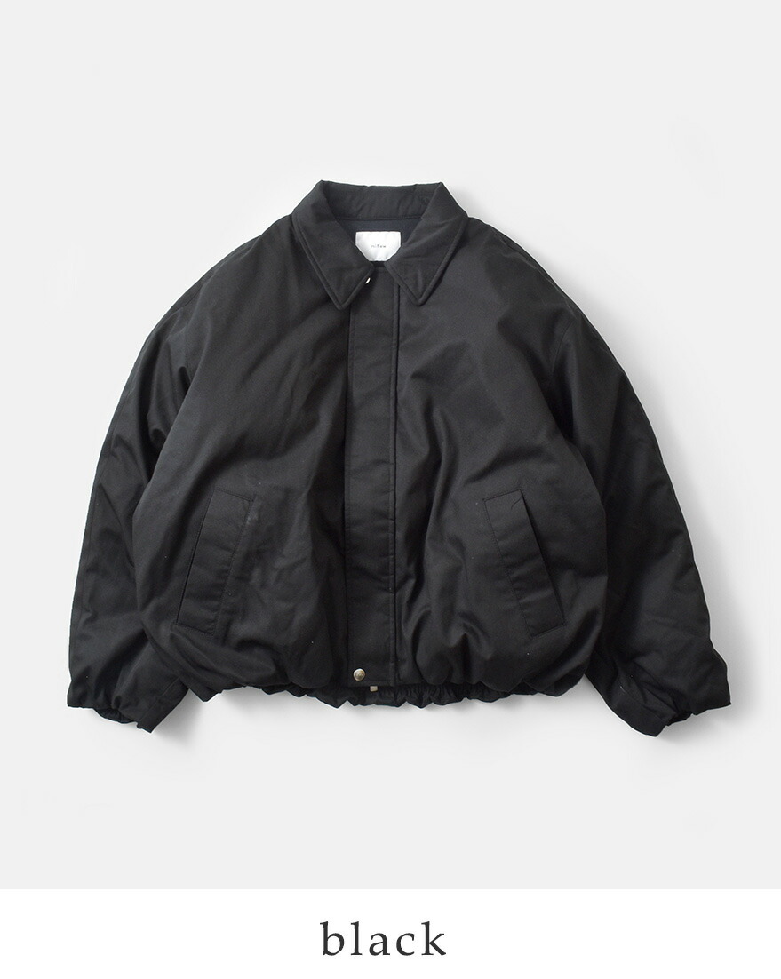 miffew（ミフュー） ワイド スクエア ジップ アップ ダウン ジャケット