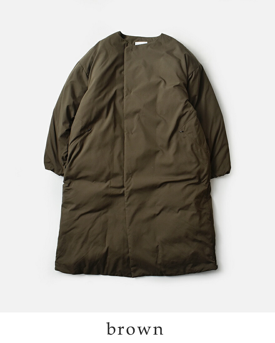 miffew（ミフュー） 撥水 帯電防止 カラーレス ダウン コート