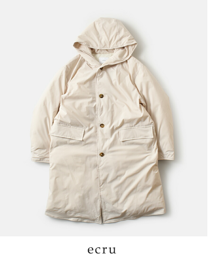 miffew（ミフュー） フーデッド ダウン コート HOODED DOWN COAT