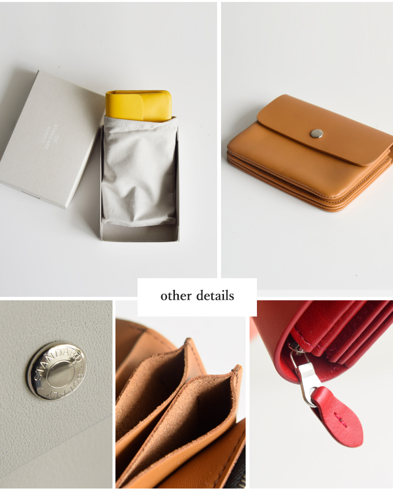 STANDARD SUPPLY スタンダードサプライ レザー フラップ ウォレット 財布 PAL パル flap-wallet レディース  ユニセックス : aranciato ヤフー店 - 通販 - Yahoo!ショッピング