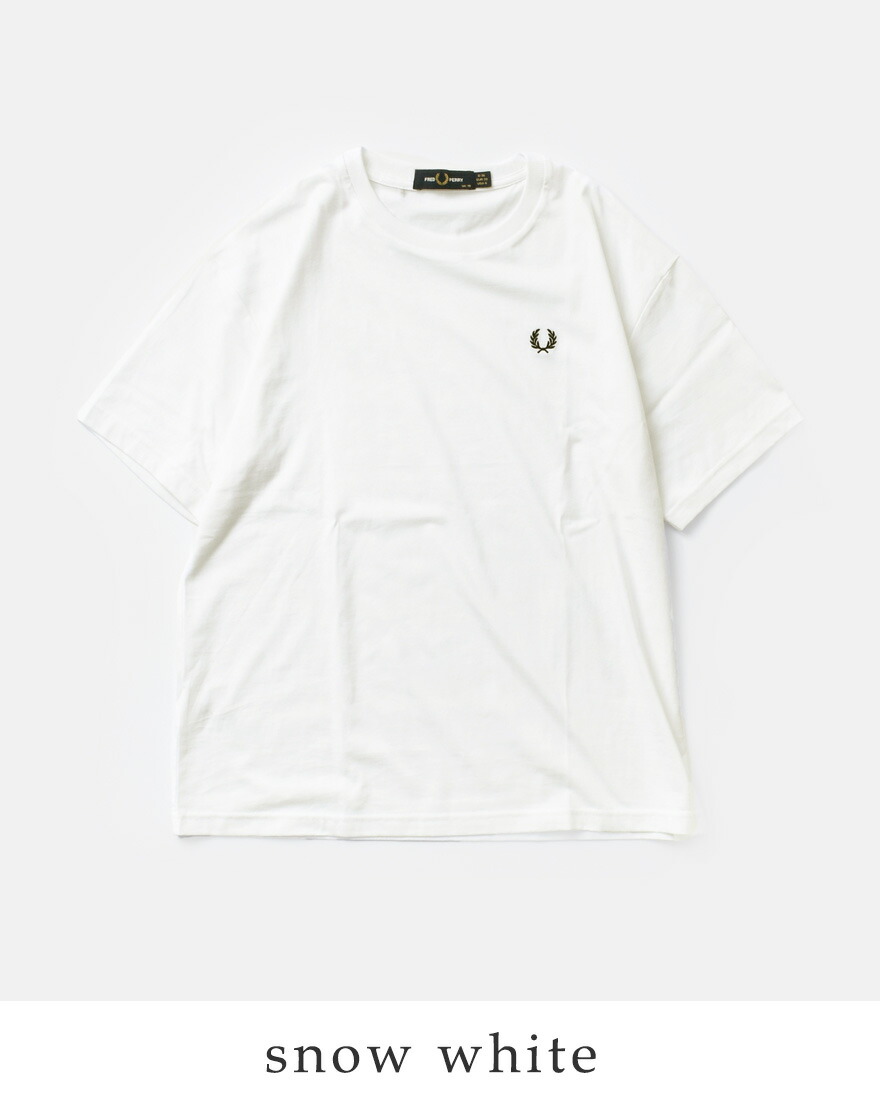 【20%OFF】フレッドペリー FRED PERRY/カットソー/クルーネック Tシャツ/G1142/レディース【正規取扱】 FRED PERRY フレッド ペリー コットン クルーネック 半袖 T