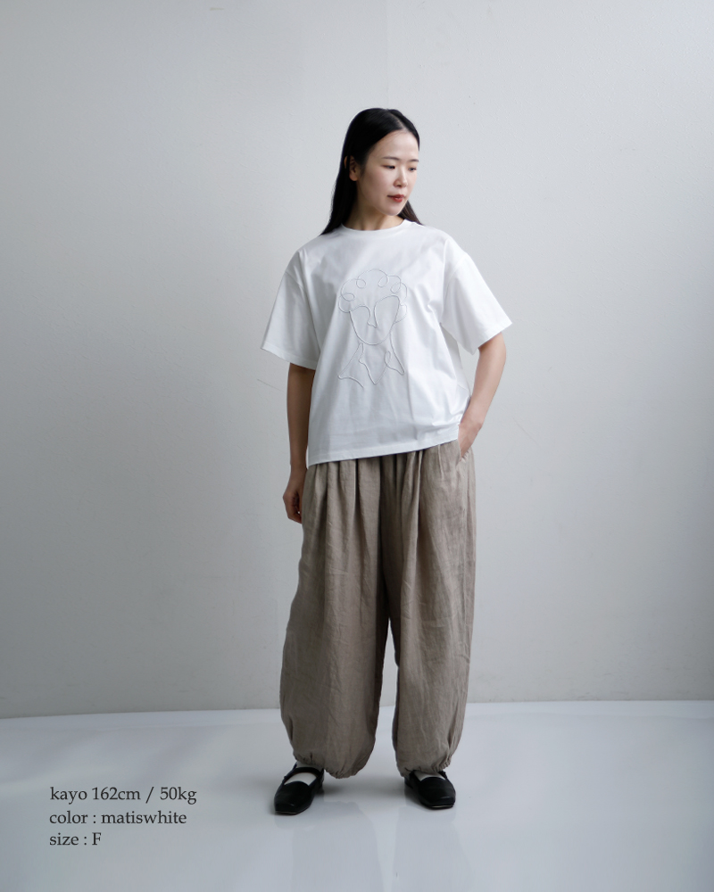 Gauze#（ガーゼ） コットン アート Tシャツ ART T-SHIRT g1167