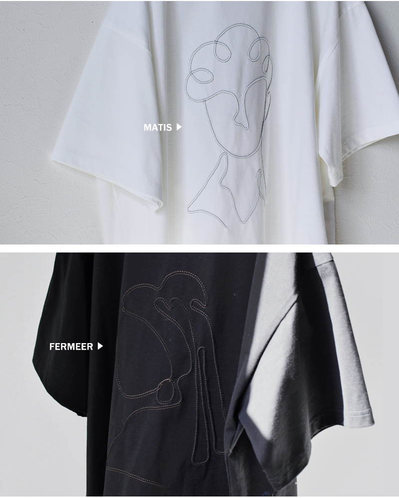 Gauze#（ガーゼ） コットン アート Tシャツ ART T-SHIRT g1167