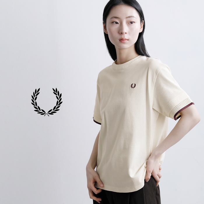 FRED PERRY（フレッドペリー） フレッド ペリー メッシュ カフ ピケ