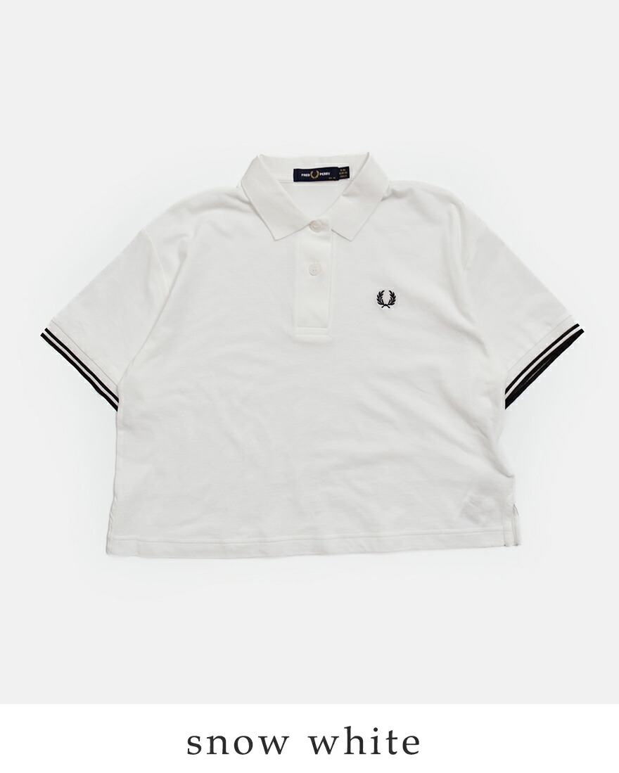新品　フレッドペリー　ポロシャツ白 FRED PERRY（フレッドペリー） フレッド ペリー シアー ティップド