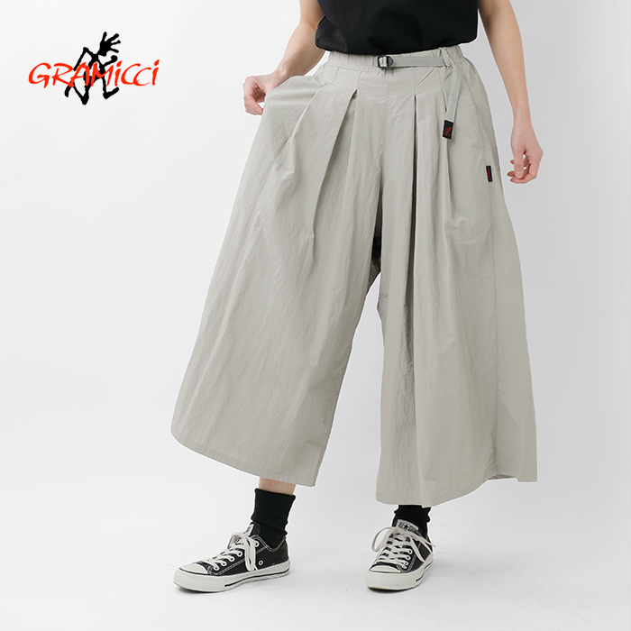 GRAMICCI グラミチ Gramicci 耐久撥水 ナイロン フレア パンツ