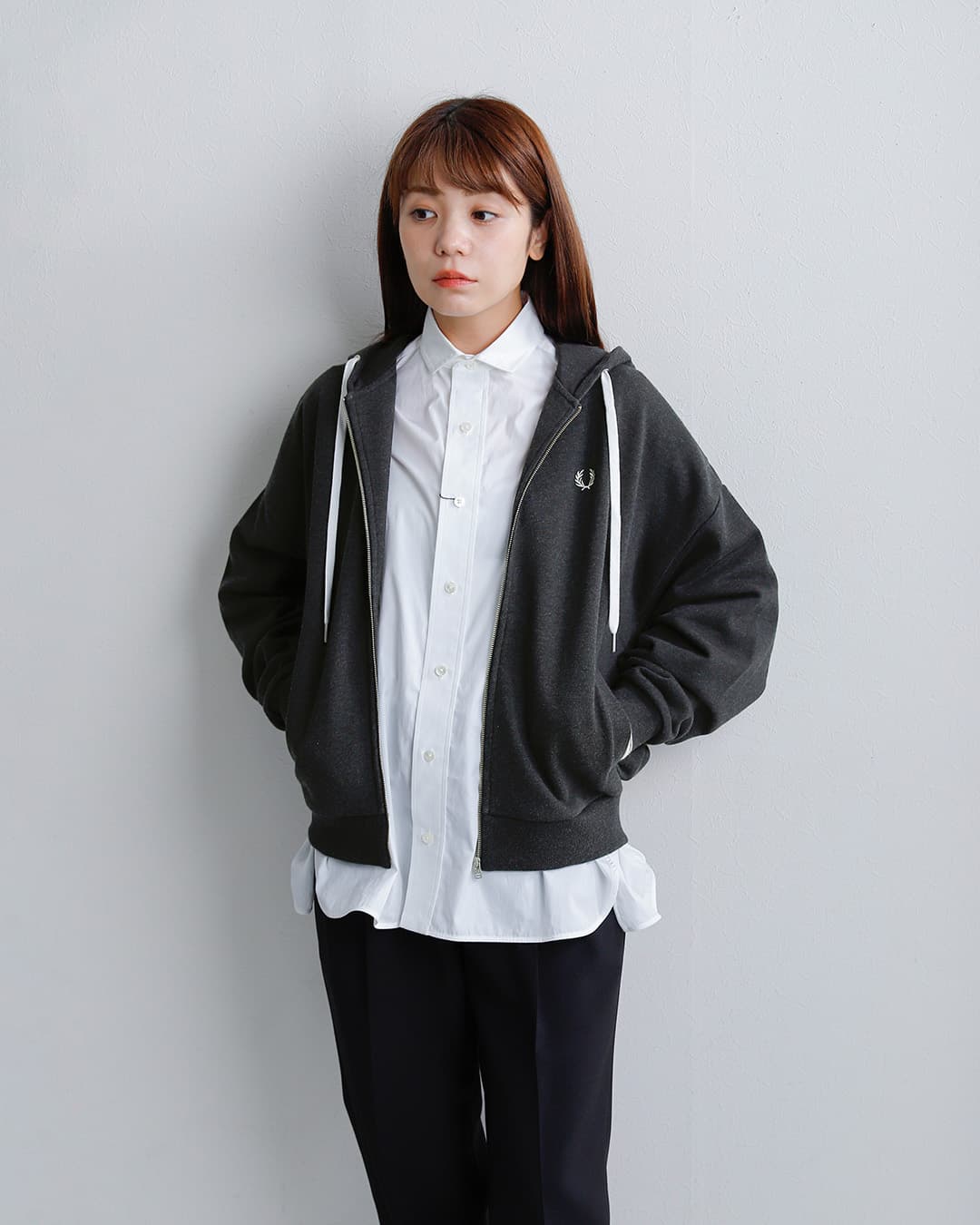 FRED PERRY（フレッドペリー） フレッド ペリー フーデッド ジップ