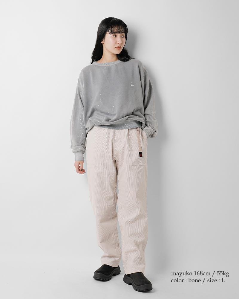Gramicci(グラミチ)コーデュロイルーズテーパードリッジパンツ“CORDUROYLOOSETAPEREDRIDGEPANT”g5fu-p074