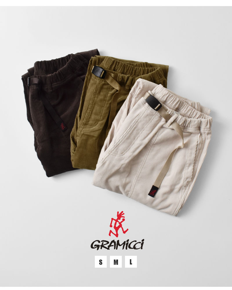 Gramicci(グラミチ)コーデュロイルーズテーパードリッジパンツ“CORDUROYLOOSETAPEREDRIDGEPANT”g5fu-p074
