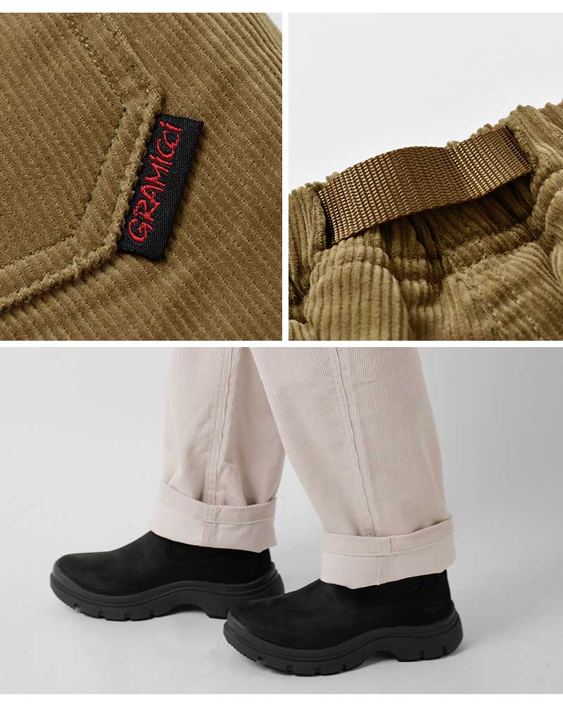Gramicci(グラミチ)コーデュロイルーズテーパードリッジパンツ“CORDUROYLOOSETAPEREDRIDGEPANT”g5fu-p074