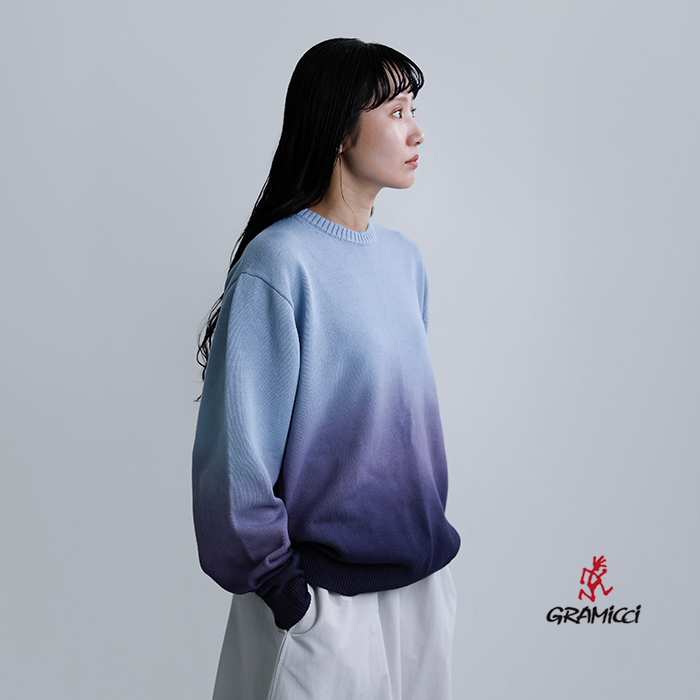 Gramicci（グラミチ） コットンニット サンフェード セーター SUN FADE