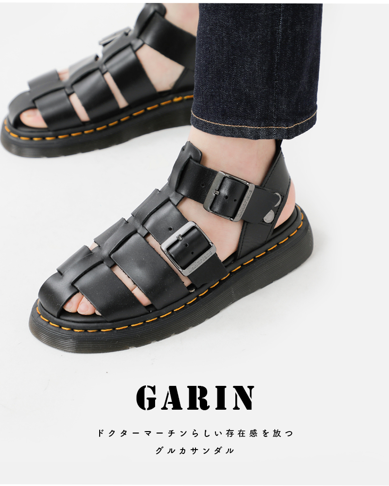 【クーポン対象】ドクターマーチン Dr.Martens ガリン ストラップ サンダル GARIN garin 2024ss新作