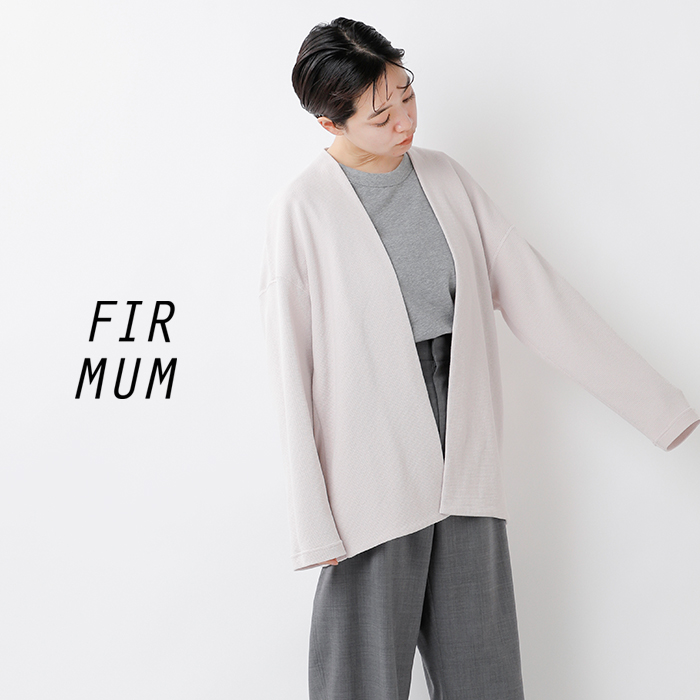 クーポン対象】FIR MUM フィル マム サーマル ワッフルニット オーバー