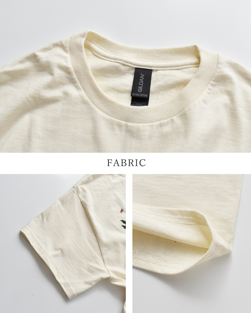 Liberty Graphics(リバティーグラフィックス)シルクスクリーンプリントナチュラルTシャツgraphic-tshirt
