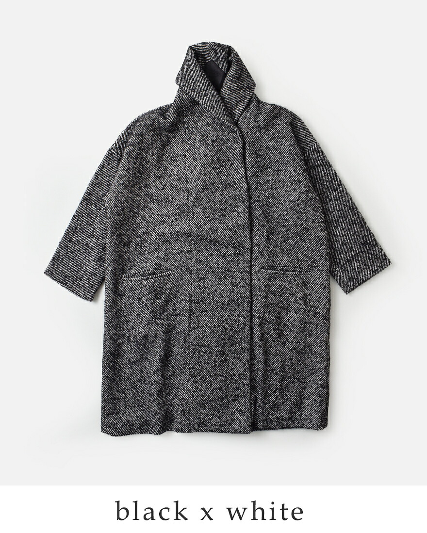 Honnete（オネット） セール【30%OFF】オネット ウール ショールカラー