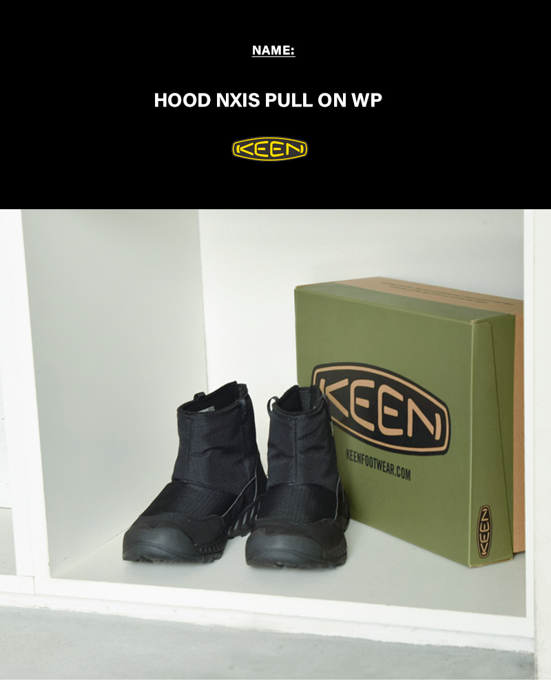 KEEN（キーン） 軽量 防水 防滑 フッドネクシスプルオン ウォーター