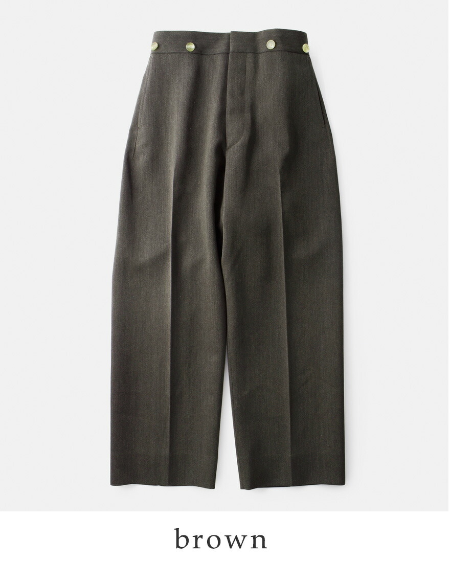 ヒューベント HUM VENT ヴィンテージキャバリーツイル ソリス トラウザー パンツ SOLIS CAVALRY TROUSERS 太陽  hv301501er レディース 2024aw新作 : hv301501er : aranciato ヤフー店 - 通販 - Yahoo!ショッピング