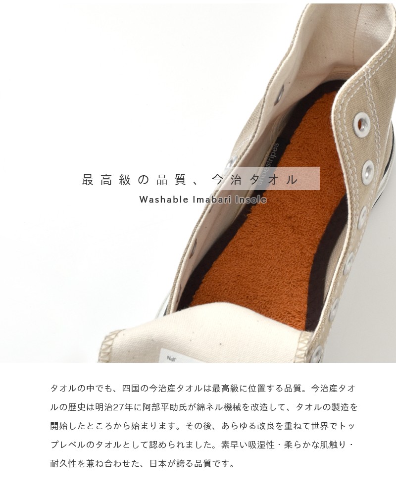 shoestripes(シューストライプス)ウォッシャブル今治インソール imabari-insole