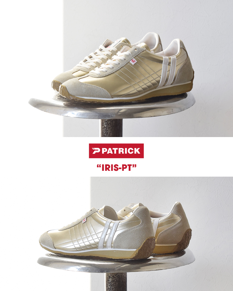 パトリック アイリス スニーカー 23.0 PATRICK（パトリック） アイリス パテント エナメルアッパー