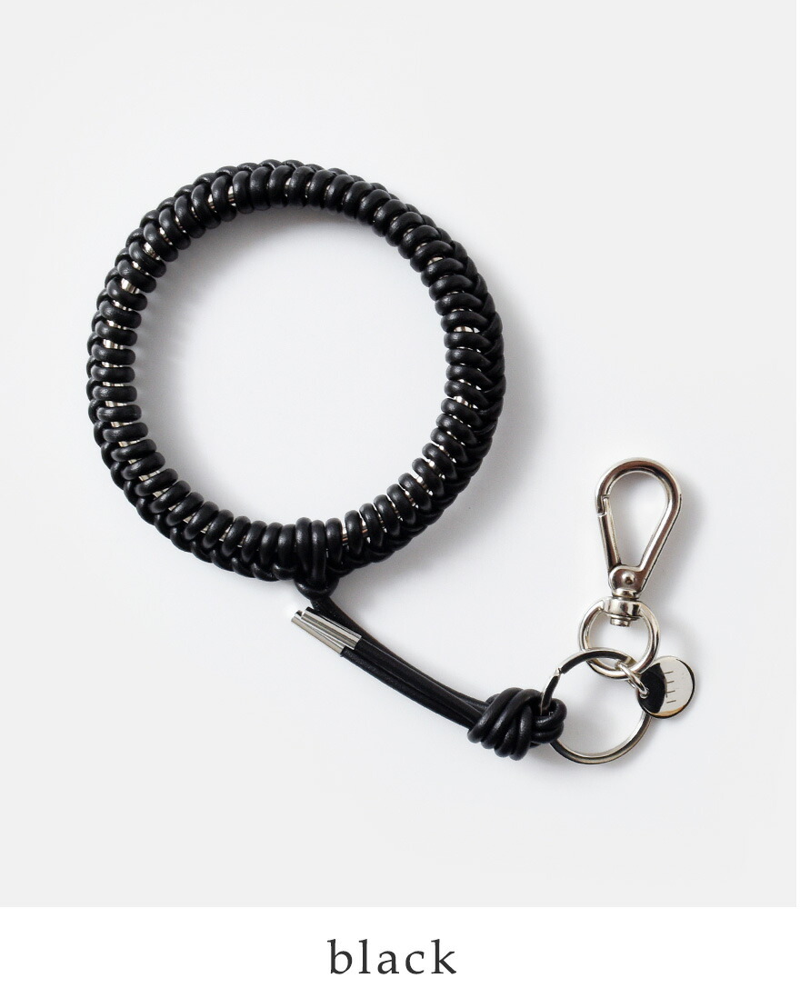 ITTI CRISTY SNAKENOT CHARM ストラップ　ブラック ITTI (イッチ) | CRISTY SNAKE KNOT CHARM / STCOW (クリスティ
