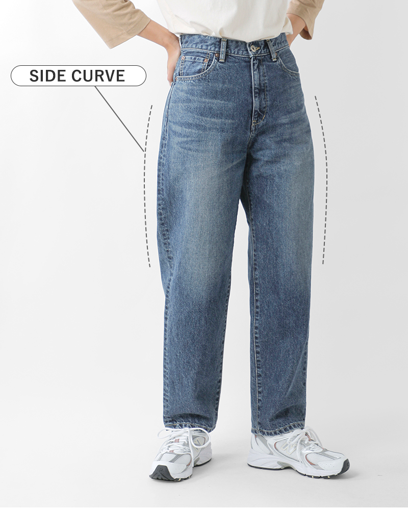 Johnbull（ジョンブル） 【40%OFF】ジョンブル コットン デニム サイド