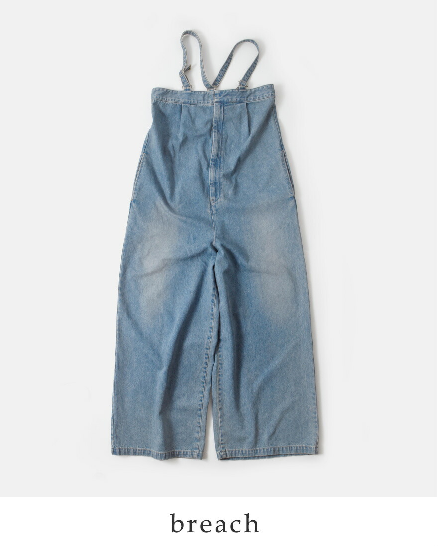 Johnbull 【30%OFF】ジョンブル コットン デニム タックベア