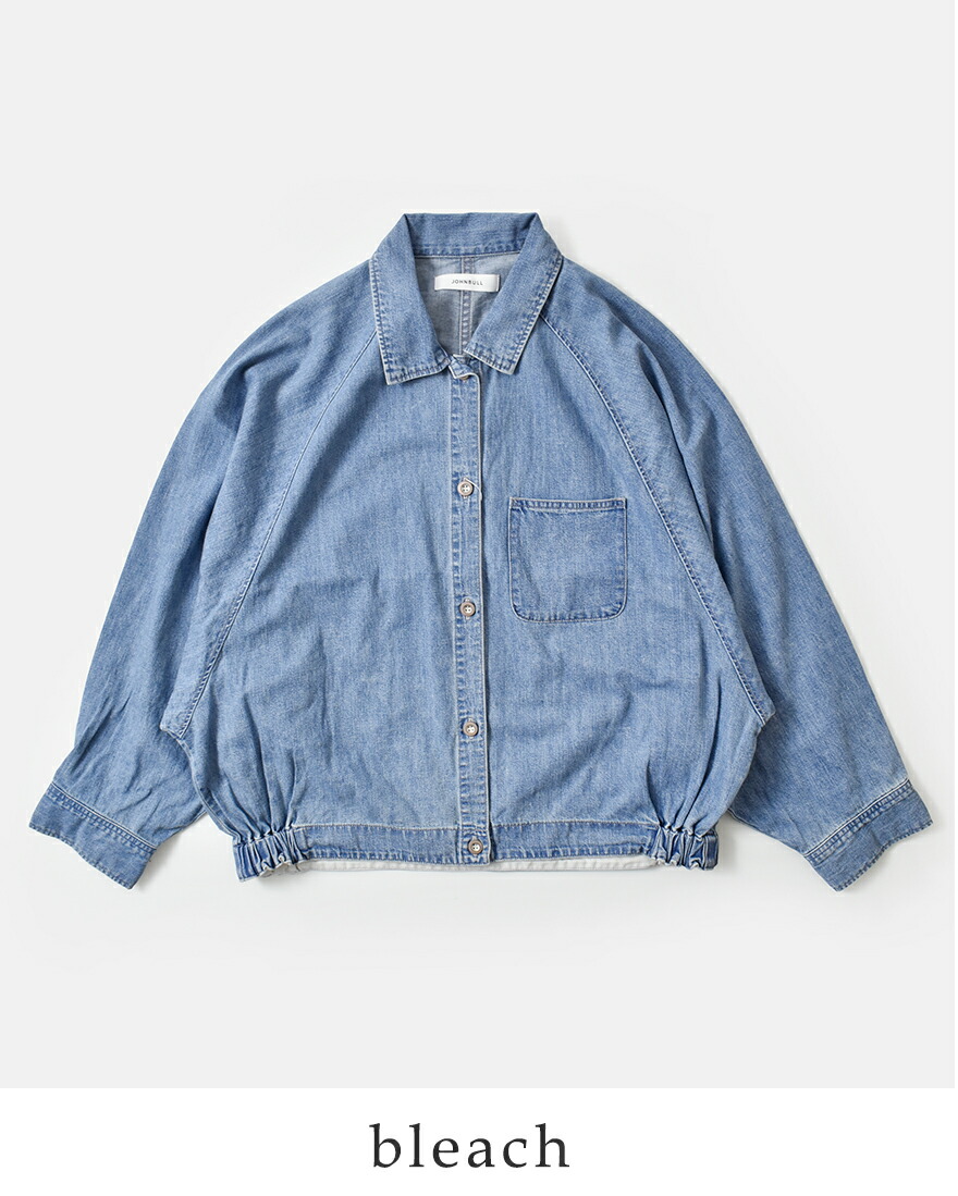 Johnbull（ジョンブル） デニム ドルマン シャツ ブルゾン jl254s05