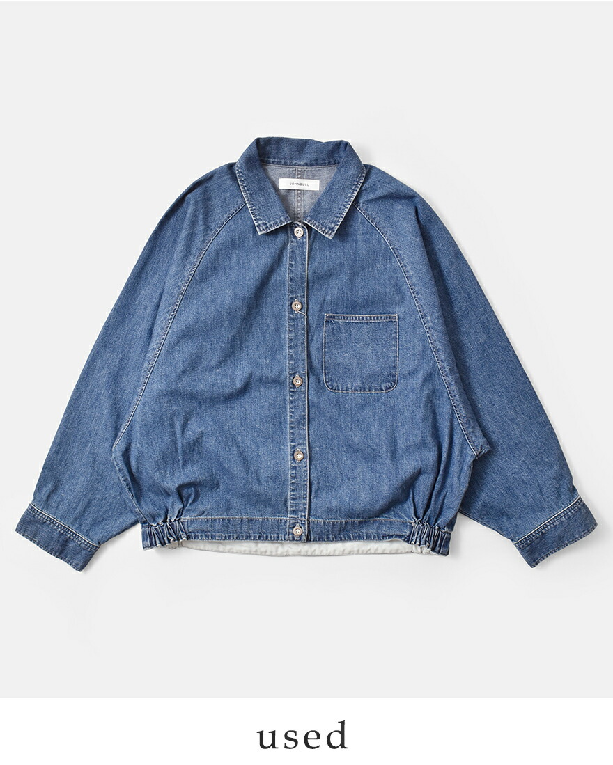 Johnbull（ジョンブル） デニム ドルマン シャツ ブルゾン jl254s05