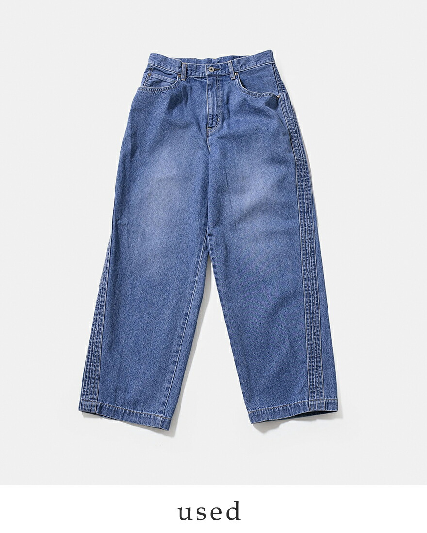 Johnbull（ジョンブル） コットンデニム ステッチングライン パンツ