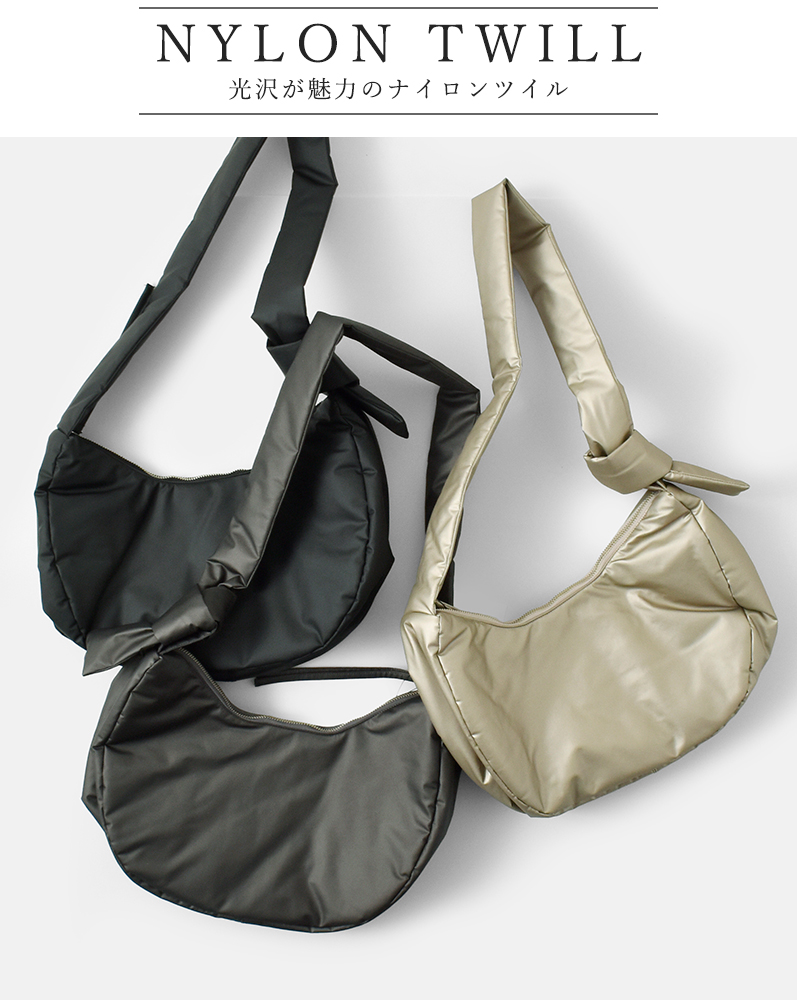 joe&him（ジョーアンドヒム） ボンディング ハーフムーン バッグ Moon