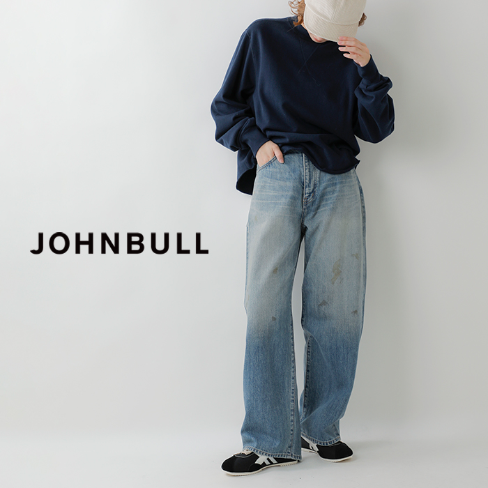 Johnbull ジョンブル セルビッチ デニム ワイド ジーンズ