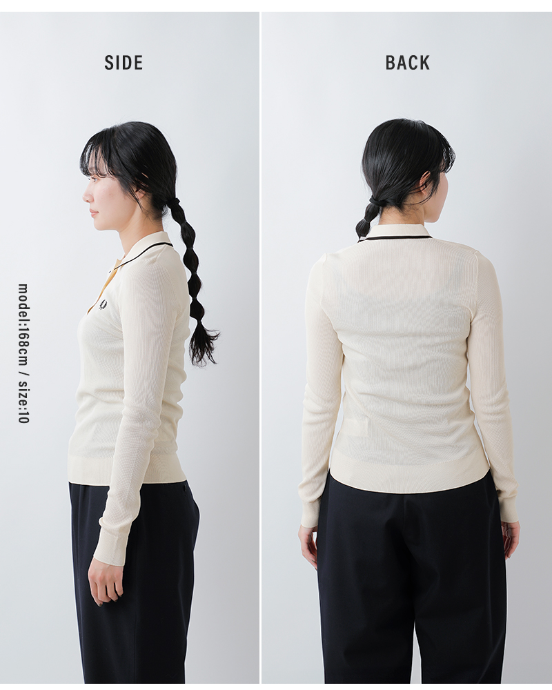 FRED PERRY（フレッドペリー） フレッド ペリー リブ ニット