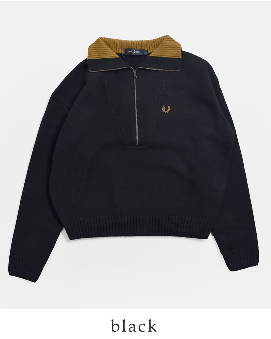 FRED PERRY（フレッドペリー） フレッド ペリー ウール バイカラー