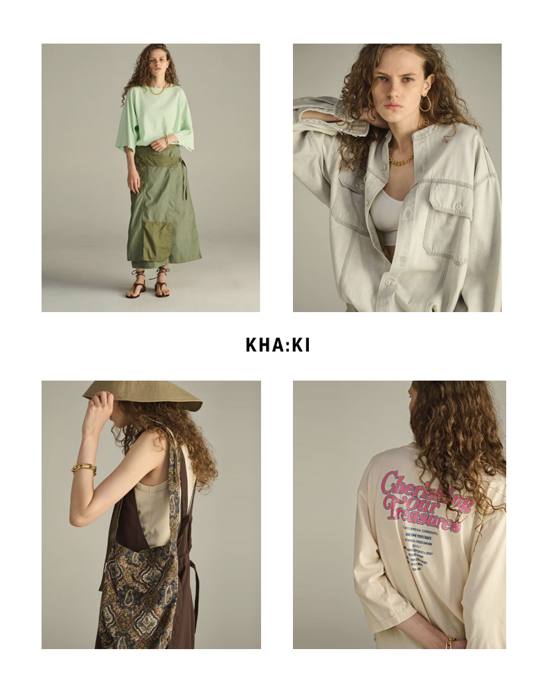 【40%OFF】カーキ kha:ki コットン ハニカム カーディガン HONEYCOMB CARDIGAN mil25hcs3425 レディース kha:ki 【40%OFF】カーキ コットン ハニカム カーディガン