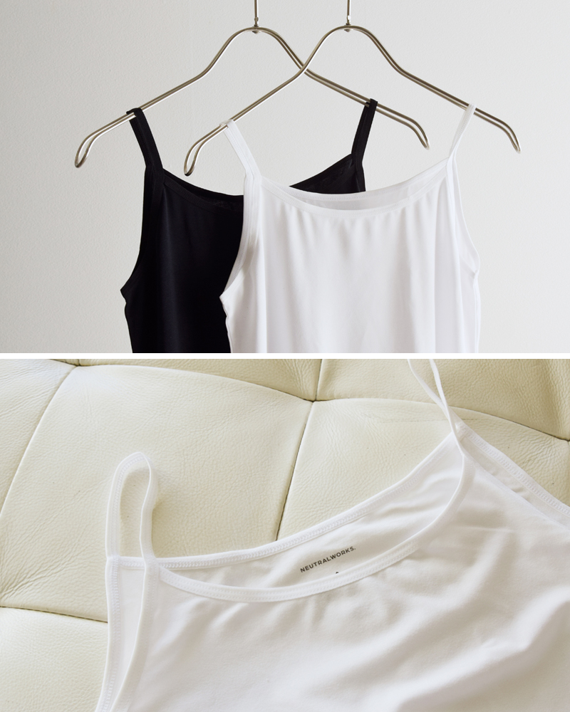 NEUTRALWORKS.(ニュートラルワークス)MXPベーシックライトキャミソール“BASICLIGHTCAMISOLE”ksw52144