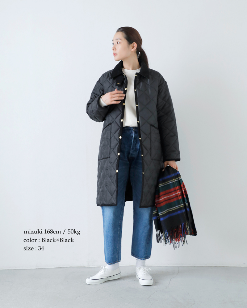 トラディショナルウェザーウェア Traditional Weatherwear キルティング ウェーバリー ロングジャケット LDS WAVERLY  TWW LONG