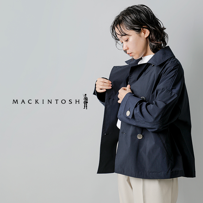 マッキントッシュ MACKINTOSH 撥水 ハンビー ダブルショート コート 