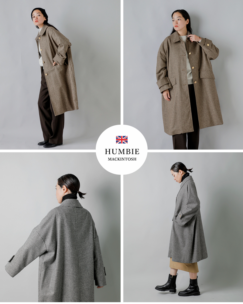 Mackintosh（マッキントッシュ） ウール ハンビー メタルボタン