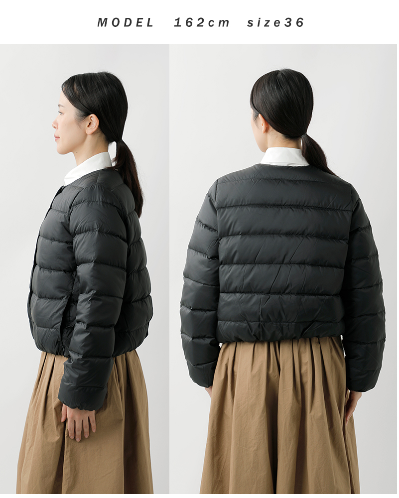 Traditional Weatherwear(トラディショナルウェザーウェア)アークリーパッカブル撥水ノーカラーダウンジャケット“ARKLEYDOWNPA”l252cidco0496oz