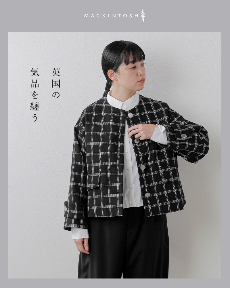 Kiton2ボタンジャケット 白黒チェック48 Kiton2ボタンジャケット 白黒チェック48 Kiton2ボタンジャケット 白黒