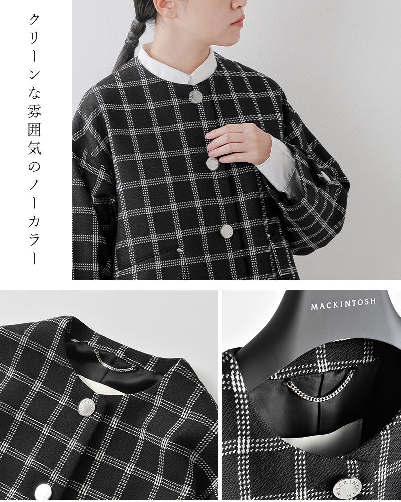 Mackintosh（マッキントッシュ） ウールチェック ハンビージャケット