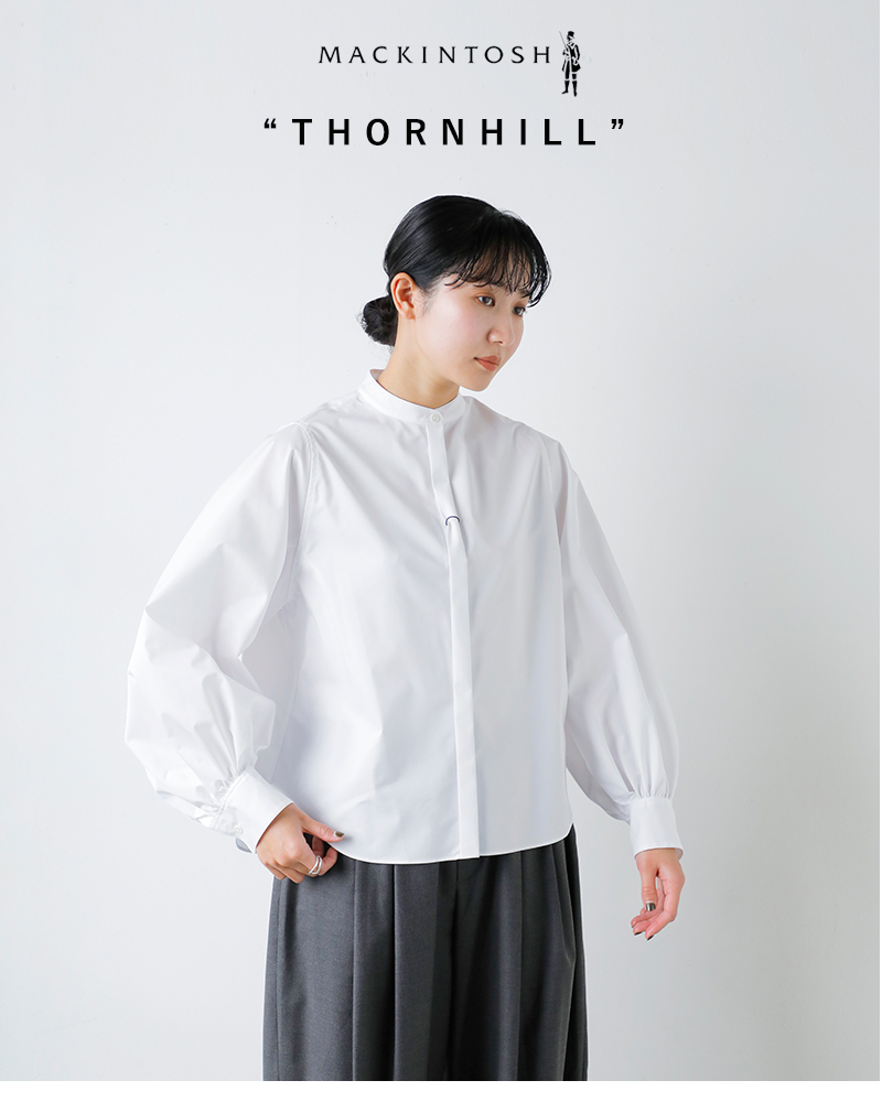 Mackintosh（マッキントッシュ） コットンツイル スタンドカラー