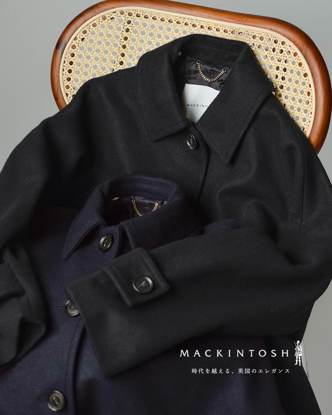 Mackintosh（マッキントッシュ） ハンビー ウールメルトン ショート