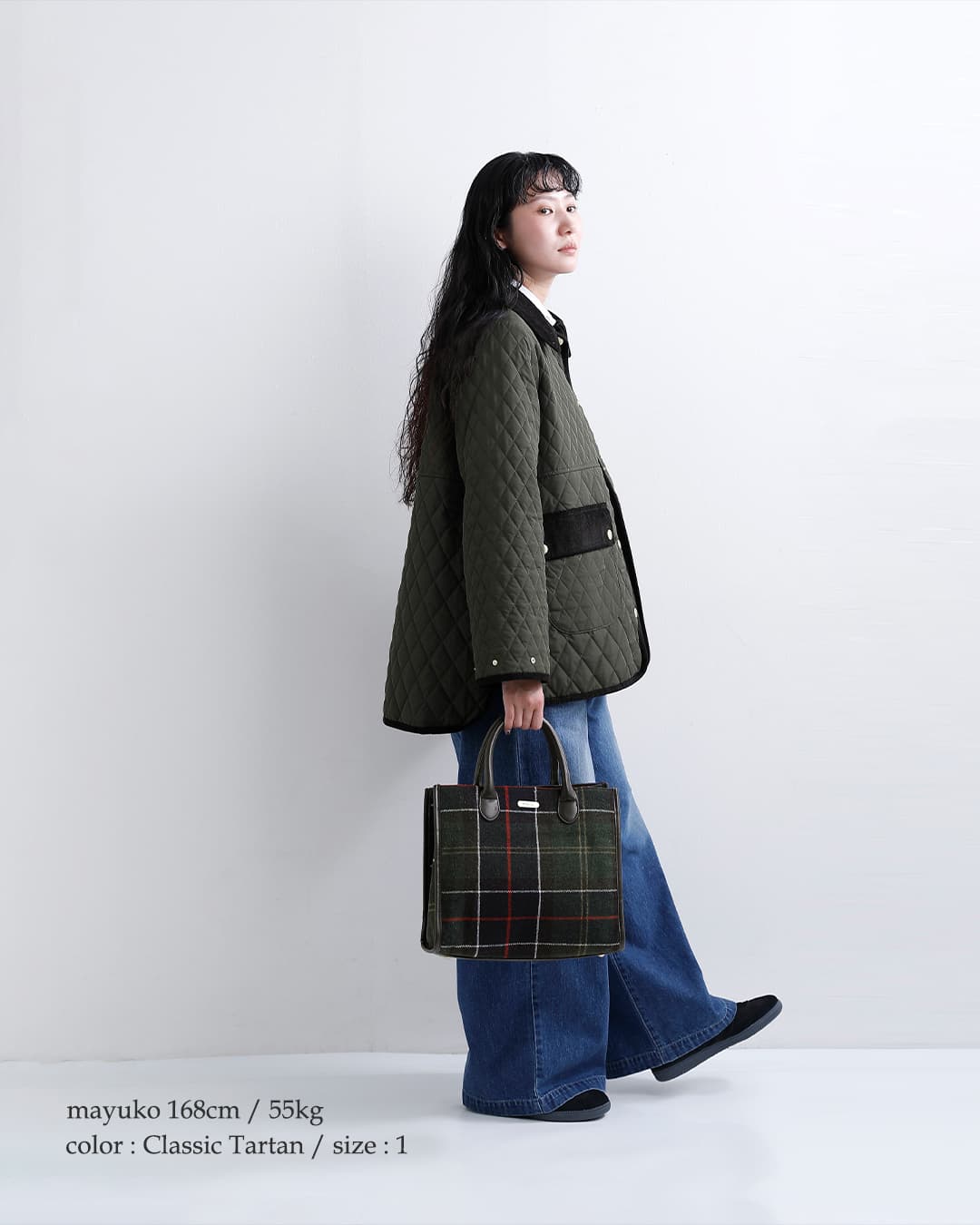 Barbour（バブアー） バーヒル タータン トート バッグ BARRHILL
