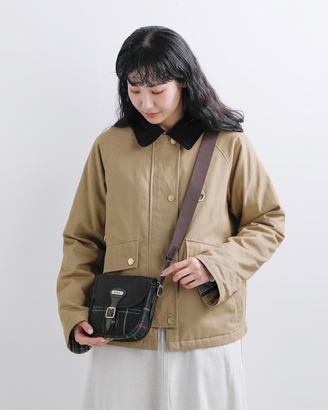 Barbour（バブアー） ホイットリー タータン ミニ クロスボディー