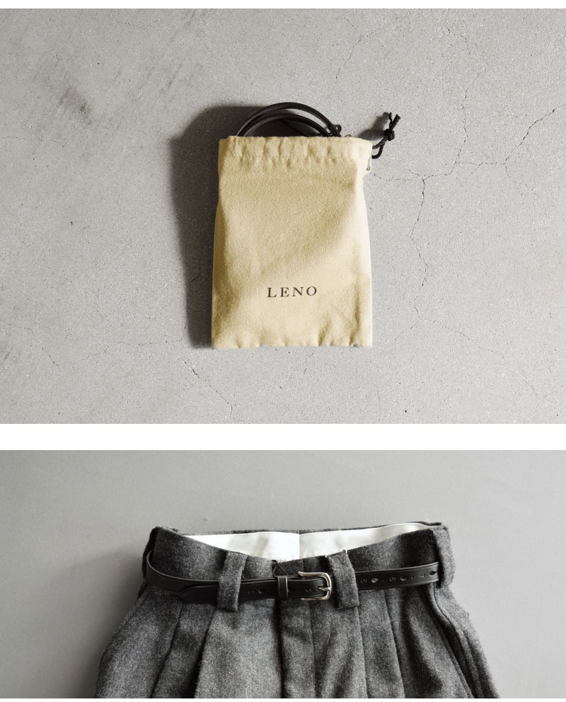 LENO(リノ)aranciato別注レザースティラップベルト“STIRRUPBELT”leno-ac001-same1