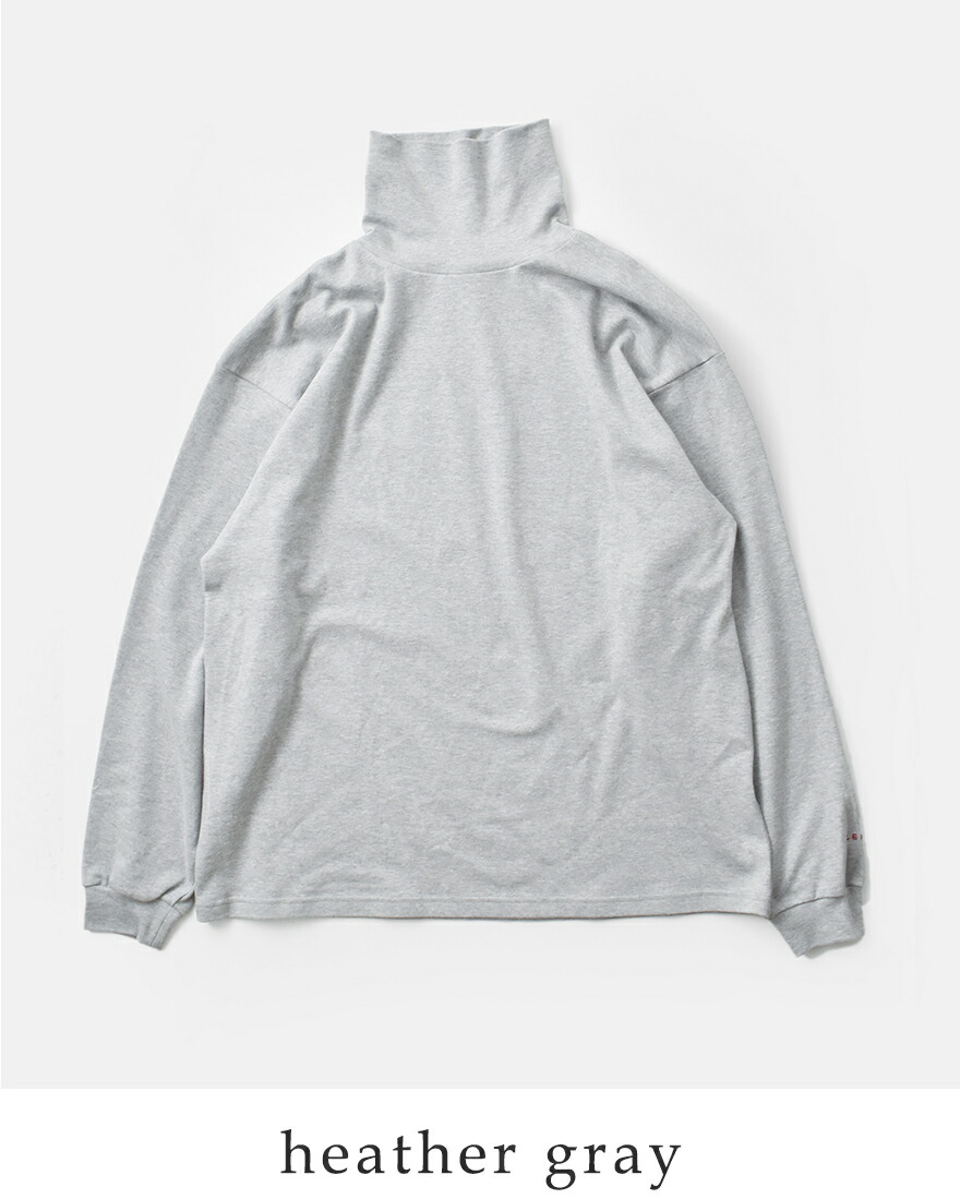 LENO リノ コットン モック タートルネック プルオーバー MOCK TURTLE